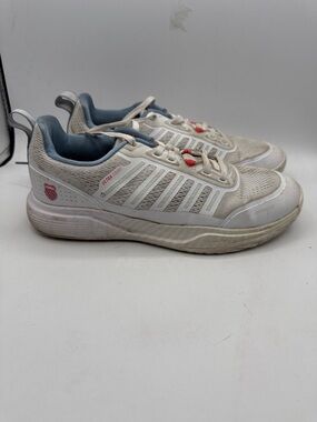 K Swiss Ultra Court pickle ball women’s 9.5 White Athletic Sneakers S8